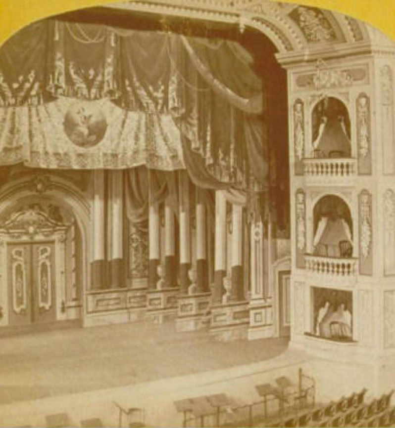 Roberts' Opera House 937 Main Street, Hartford, CT. Oscar Wilde stage